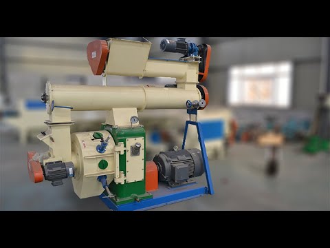 ring die pellet mill for industrial and commercial use with large capacity