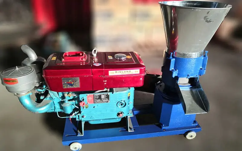 diesel engine feed pellet machine 