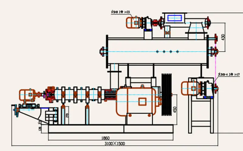 fish feed extruder machine for sale