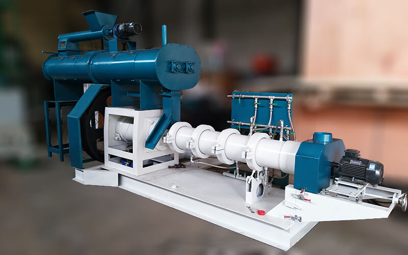 floating fish feed extruder machine