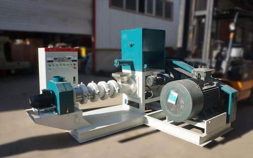 floating fish feed pellet machine