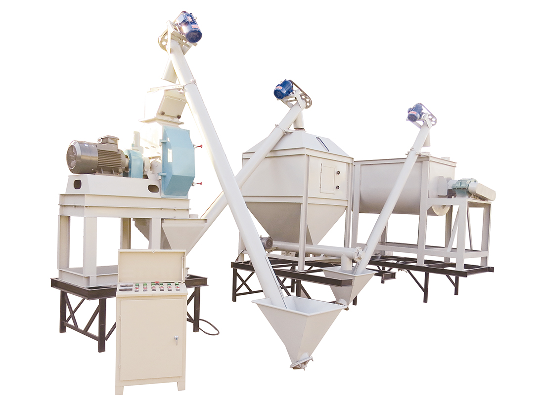 mash feed production plant