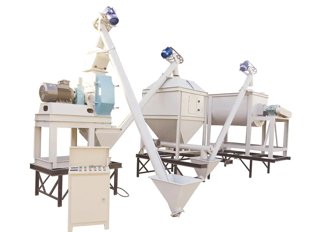 mash feed production plant