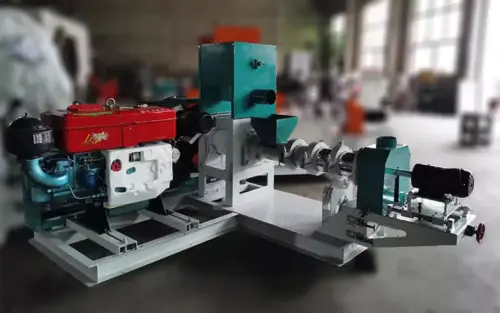 single-screw-fish-feed-making-machine