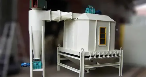 feed pellet cooler machine