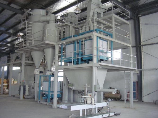 goat feed production line