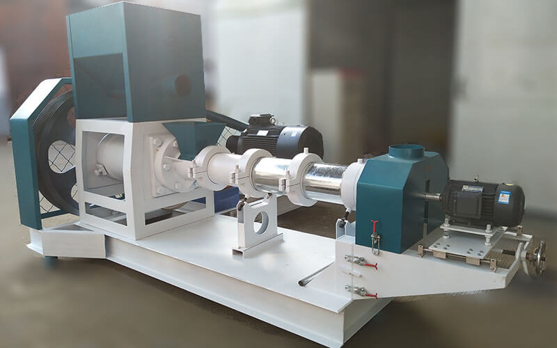 dry type fish feed extruder