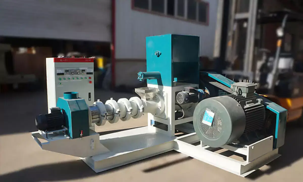 dry type vs wet type fish feed extruder