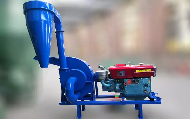 diesel engine corn grinder machine