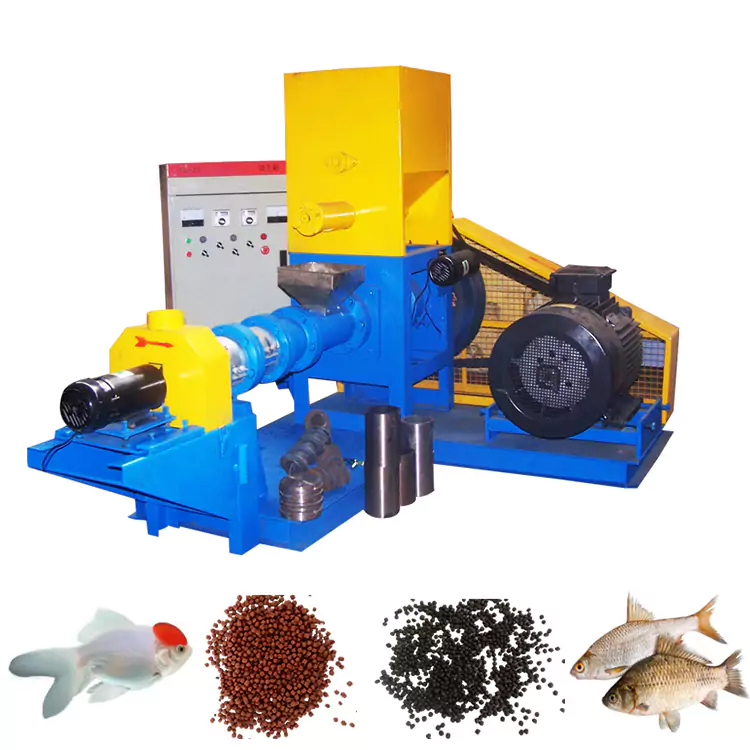 floating fish feed making machine in India