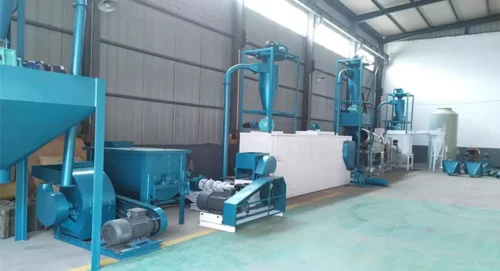 aqua fish feed production line manufacturer with low price for sale
