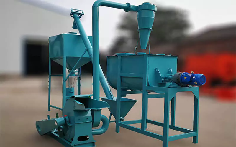 In Mexico Setup Small Cattle Feed Plant Machinery System