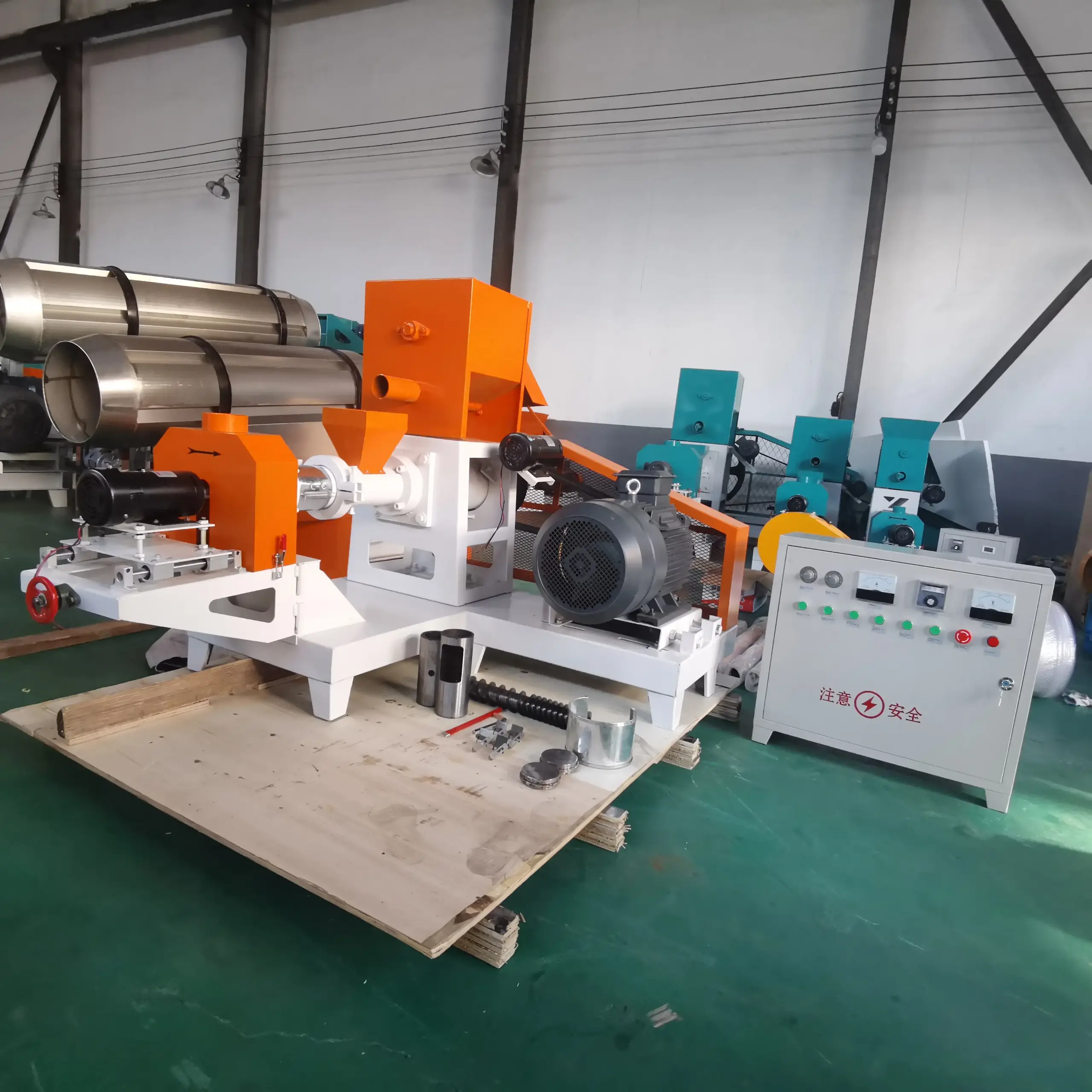 DGP- 70 fish feed extruder to Congo