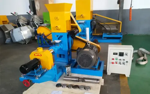 shipping fish feed machine to Spain